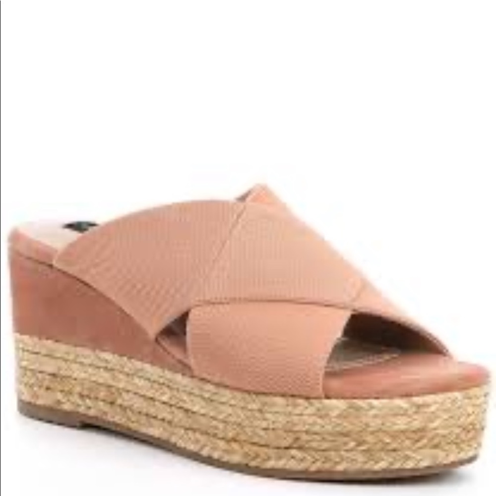Steven by Steve Madden Natural Nude Kaycee Wedge